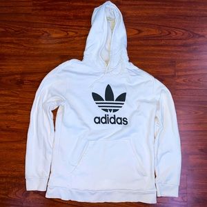 White Adidas Hoodie